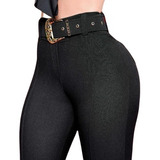 Calça Legging Feminina Montaria Zipper Aumenta Bumbum.