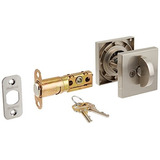 Kwikset 158 ¿¿square Solo Cilindro Cerrojo Con Smartkey En N