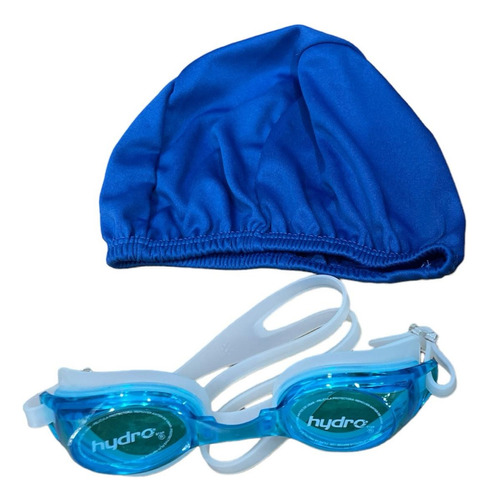 Combo Kit Adultos Natacion Antiparra Sr Y Gorro Lycra Pileta