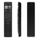 Control Remoto Zyk Para Philips Smart Tv Por Voz Negro