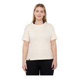 Remera De Mujer Montagne Essential M/c Algodón