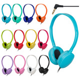 Tjzxgui Auriculares Niños A Granel, Paquete 12, Multicolor Y