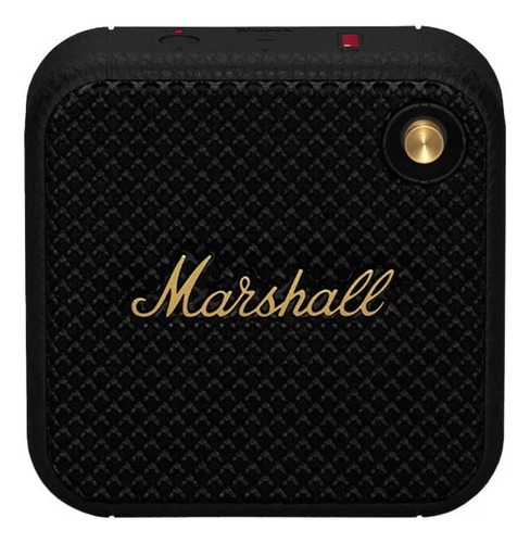 Parlante Portatil Marshall Willen Negro Bluetooth 10w