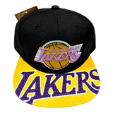 Gorra Mitchell And Ness Los Angeles Lakers Black/yellow