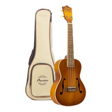 Ukelele Bamboo U-23 Violin Concierto Natural Con Funda Y Pua