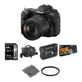 Nikon D500 Dslr Camara Con 16-80mm Lens Basic Kit