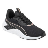 Zapatillas Entrenamiento Puma Lex Mujer Negra Solo Deportes