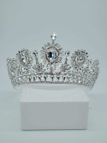 Corona De Cristal Para Princesa, Xv, Novia, Carnaval Etc