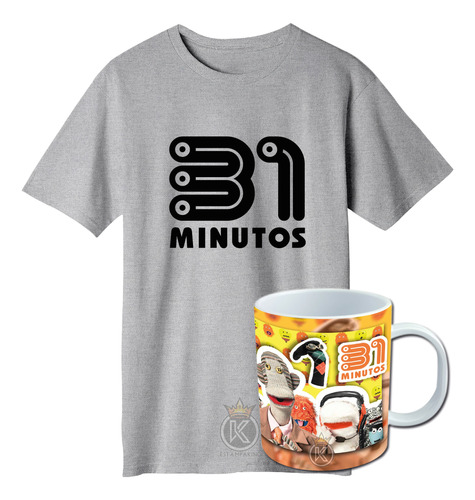 Polera 31 Minutos + Tazon - Estampaking