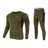 Pijama Invierno Primera Capa Deportiva Militar Conjunto Esdy