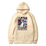 Sudadera Con Capucha De Manga Larga Estampada Taylor Swift P