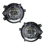 Faro 2 Led Para Jeep Wrangler Jk Tj Jimny Ja11 Sierra