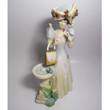 Antiga Rara Boneca Porcelana Avon Albee 1998 -15439 Rrdeco