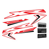 Kit Calcos Completo Honda Xr 250 Tornado - Laminadas!