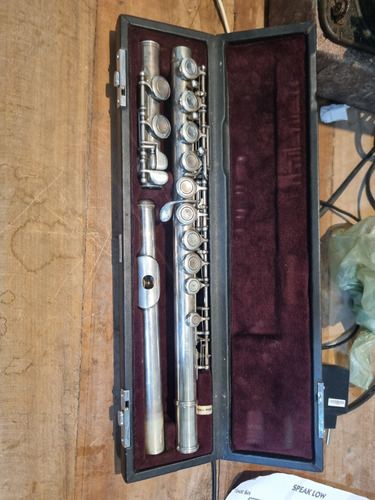 Flauta Yamaha Yfl 311 Bocal Em Prata Made Japão 