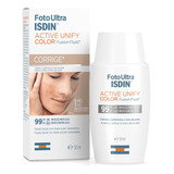 Isdin Fotoultra Active Unify Fusion Fluid Color Fciafabris