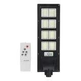 Foco Solar Led 400w Panel Incorporado + Soporte Y Pernos