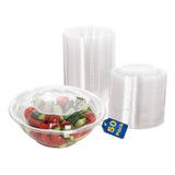 Smygoods Ensaladeras De Plastico Con Tapas Desechables, Cuen