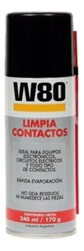 Limpia Contactos L80 Aerosol 240ml W80 500112