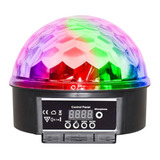 Bola Maluca 6 Cores Led Rgb Holográfico Strobo, Rítmico, Dmx