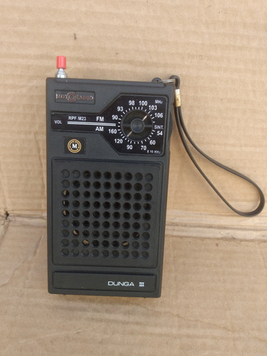 Rádio Portátil Motoradio Dunga 3 Modelo Rpf-m23 