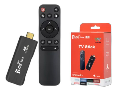 Fire Tv Stick Lite Global 4k Android 12.1 Tv98 Dual 2.4g 5g