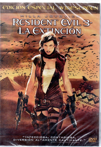 Resident Evil 3-la Extinción - Dvd Nuevo Orig. Cerr. - Mcbmi