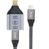 Adaptador Usb-c Hembra A Mini-dp Macho C/cable