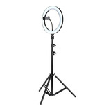 Aro De Luz Para Fotografia Maquillaje 26cm + Tripode Foco 