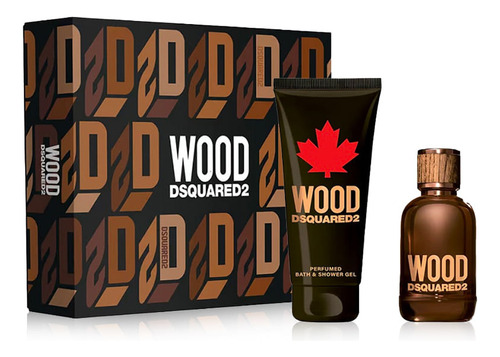 Set Hombre Dsquared2 Wood Pour Homme Edt 100