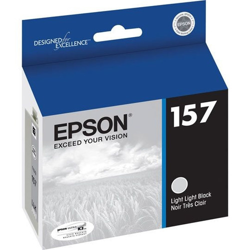 Tinta Epson 157 T157920 Color Negro Light R3000