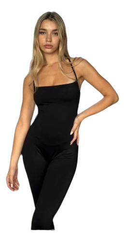 Catsuit Mono Lycra Elastizado Espalda Descubierta Sexy Moda