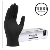 Guantes De Nitrilo Libre De Latex Resistentes Negros 1000 Pz