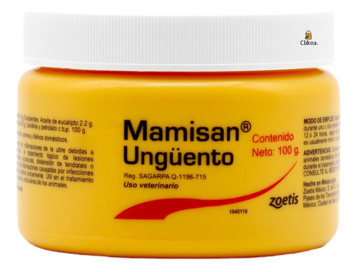 Mamisan Ungüento 100 Gramos Original Zoetis