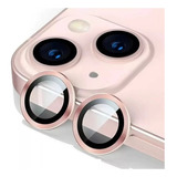 Protector De Cámara Trasera Color Rosa Para iPhone 11
