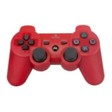 Control Ps3 Con Bluetooth Ultra Rojo