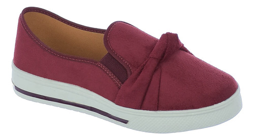 Tênis Feminino Slip On Casual Eslastico Urbano Sapato Barato