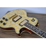 Guitarra Phx Les Paul Malibu Abalone Pir Top Lp Qm Mosaico