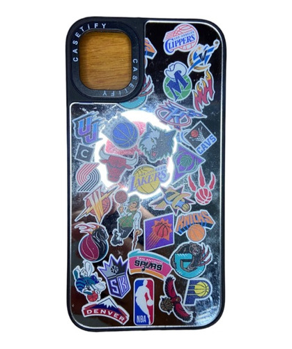 Capa Capinha Case Silicone iPhone Todos Basquete Nba Nike.