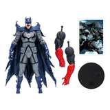 Dc Multiverse Black Lantern Batman Figura Mcfarlane Nueva 