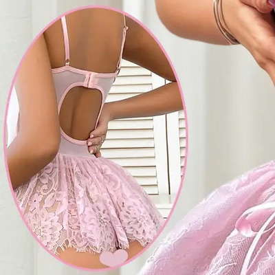 Lencería Sexy De 5 Piezas Con Encaje Y Push Up Baby Dolls | MercadoLibre