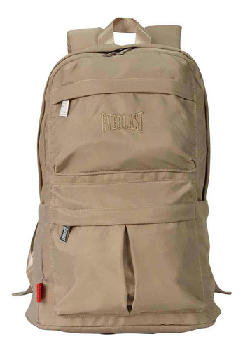 Morral Jody 2.0 Everlast Color Beige Diseño De La Tela Liso