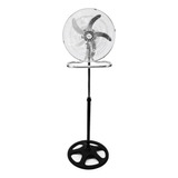 Ventilador 3 En 1 Embassy Fy-18a Negro Con 5 Palas De  Metal