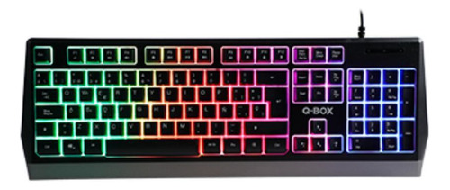 Teclado Q-box K9260 Gaming Con Luces Rgb Mecánico 