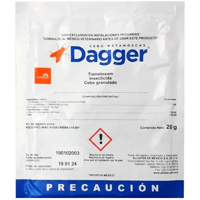 Veneno Para Moscas Atrapamoscas Repelente Moscas Dagger 20g | MercadoLibre