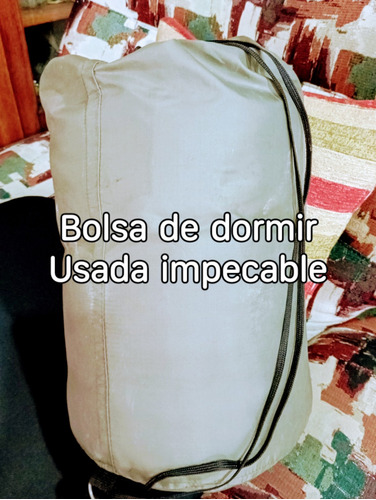 Bolsa De Dormir Usada, Como Nueva.