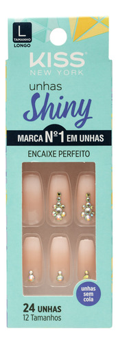 Kiss Unhas Posticas Us02b Perola S/cola