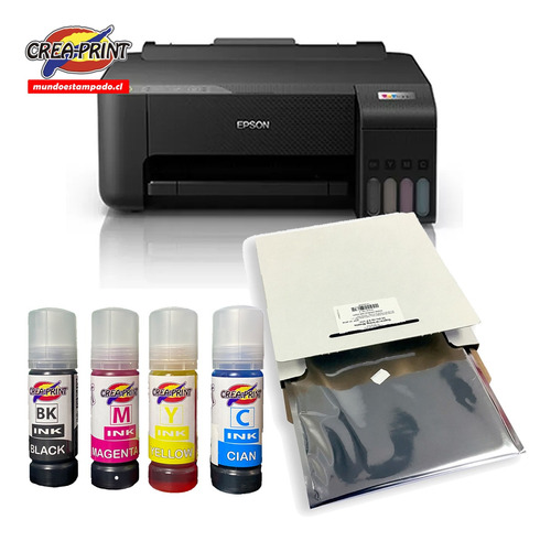 Impresora Epson+25 Hojas Papel Azucar+280cc De Tinta / Wifi