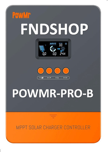 Controlador De Carga Solar Mppt 60a Powmr Pro-b Atualizado