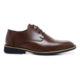 Sapato Social Casual Masculino Derby Oxford Confortável Top